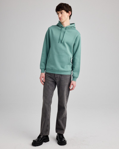 Sudadera capucha Iconic Fit Unisex Downhill | Organic Reworks
