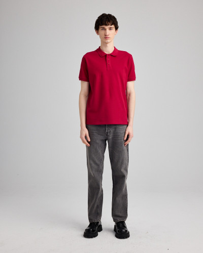 Unisex Bocha pique knit polo | Organic Reworks