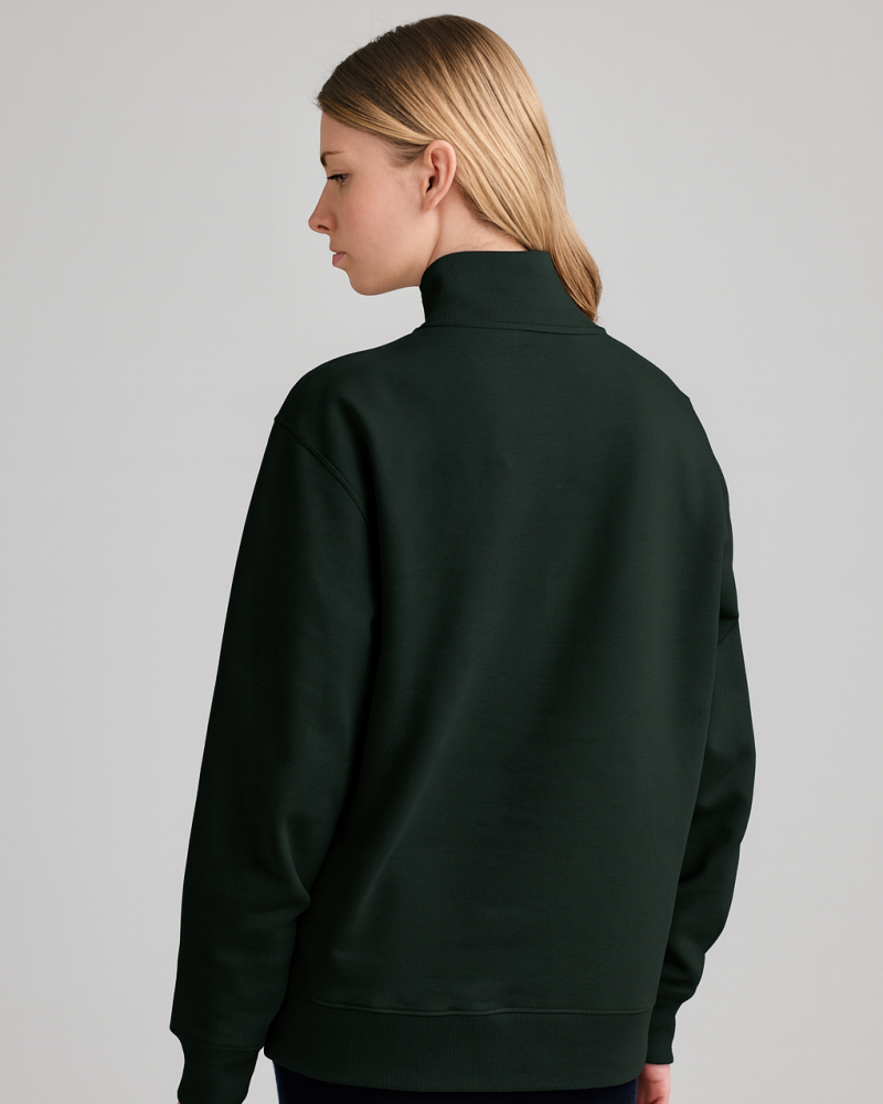 Deck Unisex Half Zip Sweatshirt | Organic Reworks