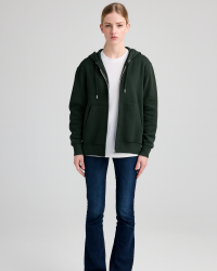 Sudadera capucha y cremallera completa Nose  | Organic Reworks