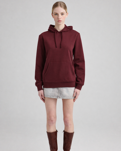 Sudadera capucha Iconic Fit Unisex Downhill | Organic Reworks
