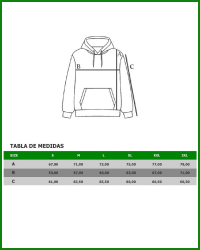 Sudadera capucha Iconic Fit Unisex Downhill | Organic Reworks