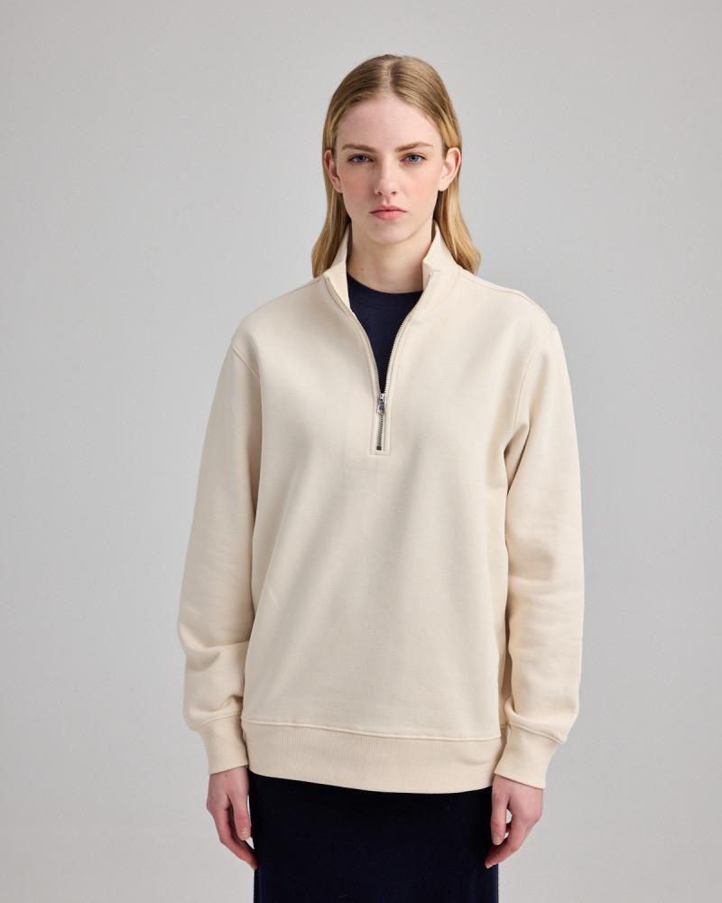Deck Unisex Half Zip Sweatshirt | Organic Reworks