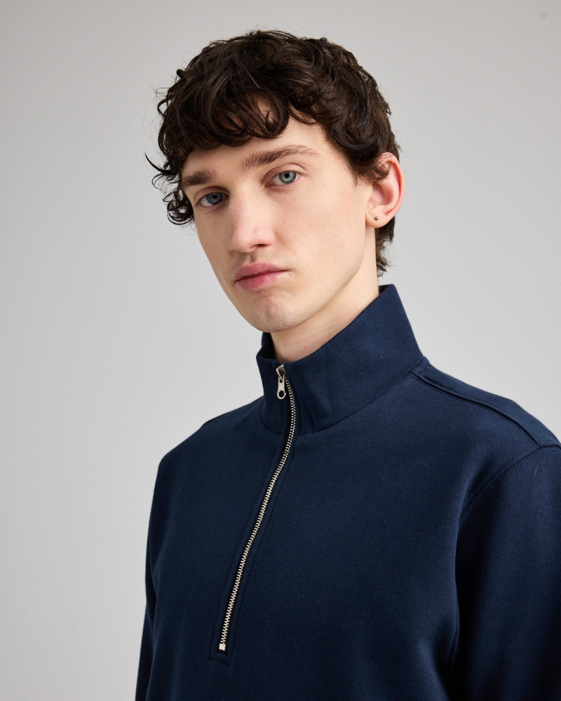 Deck Unisex Half Zip Sweatshirt | Organic Reworks