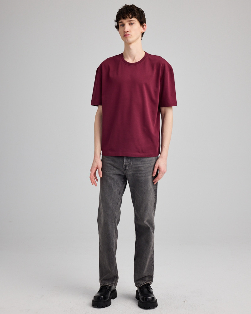 Unisex Oversize Boxy Flip T-Shirt | Organic Reworks.