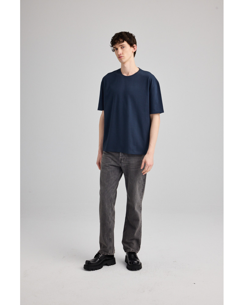 Unisex Oversize Boxy Flip T-Shirt | Organic Reworks.