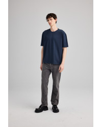 Unisex Oversize Boxy Flip T-Shirt | Organic Reworks.