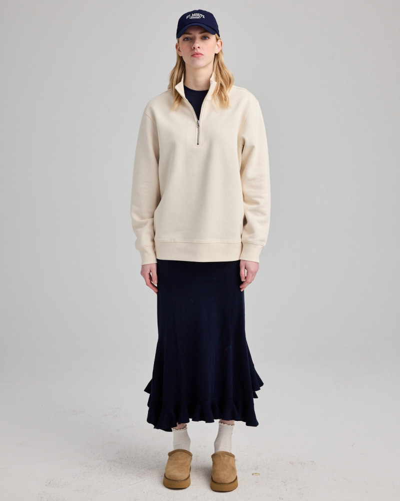 Deck Unisex Half Zip Sweatshirt | Organic Reworks