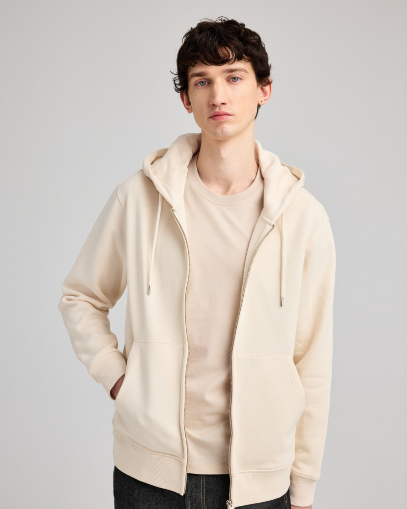 Nose Full Zip Hoodie | Organic Reworks