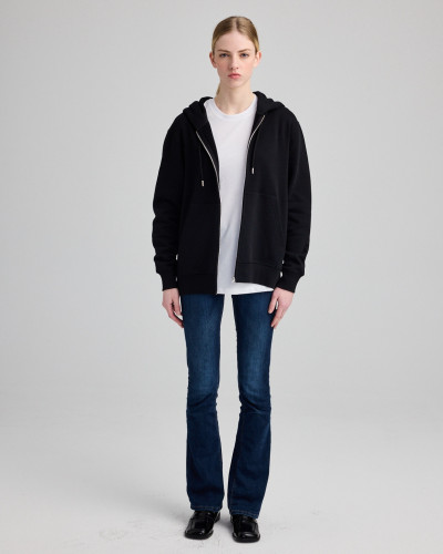 Sudadera capucha y cremallera completa Nose  | Organic Reworks