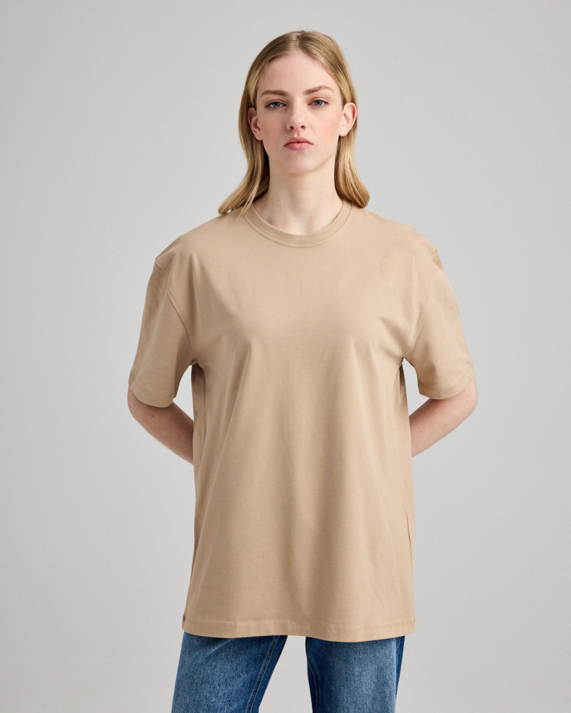 Unisex Oversize Boxy Flip T-Shirt | Organic Reworks.