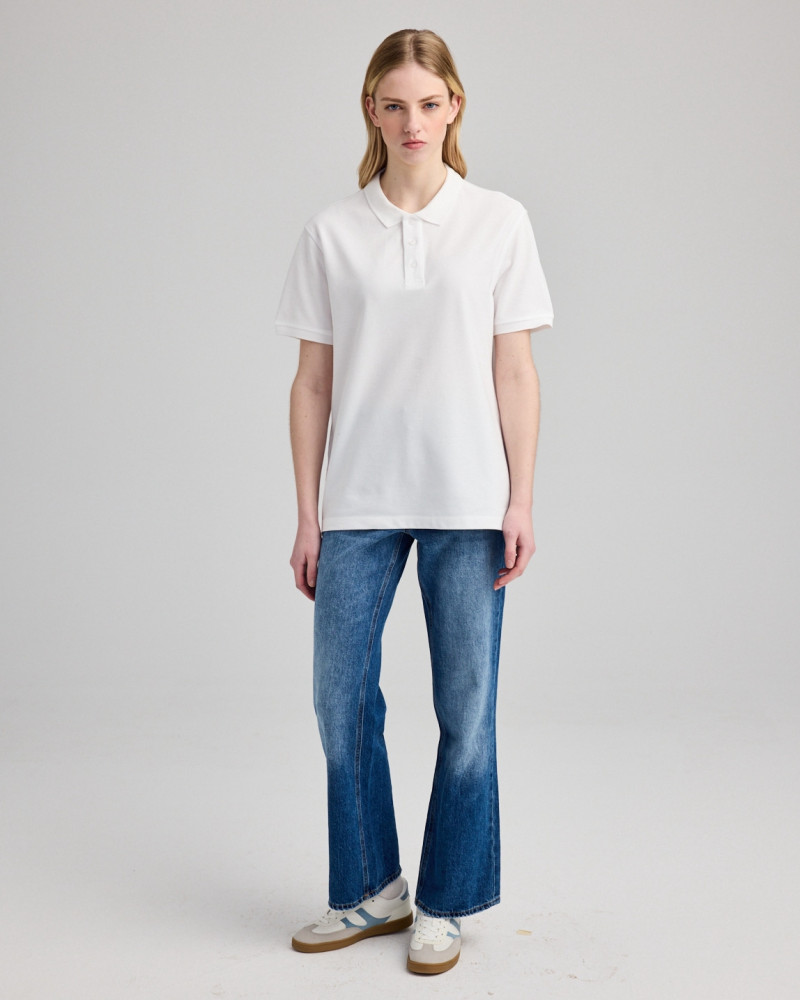 Unisex Bocha pique knit polo | Organic Reworks
