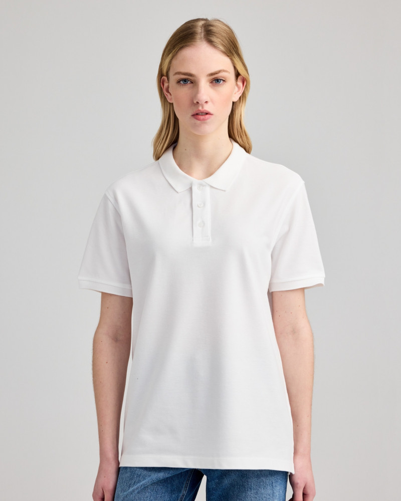 Unisex Bocha pique knit polo | Organic Reworks