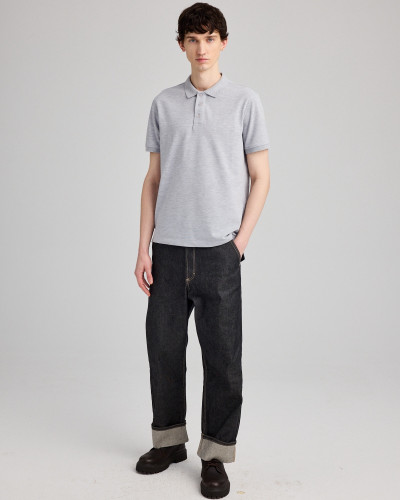 Unisex Bocha pique knit polo | Organic Reworks