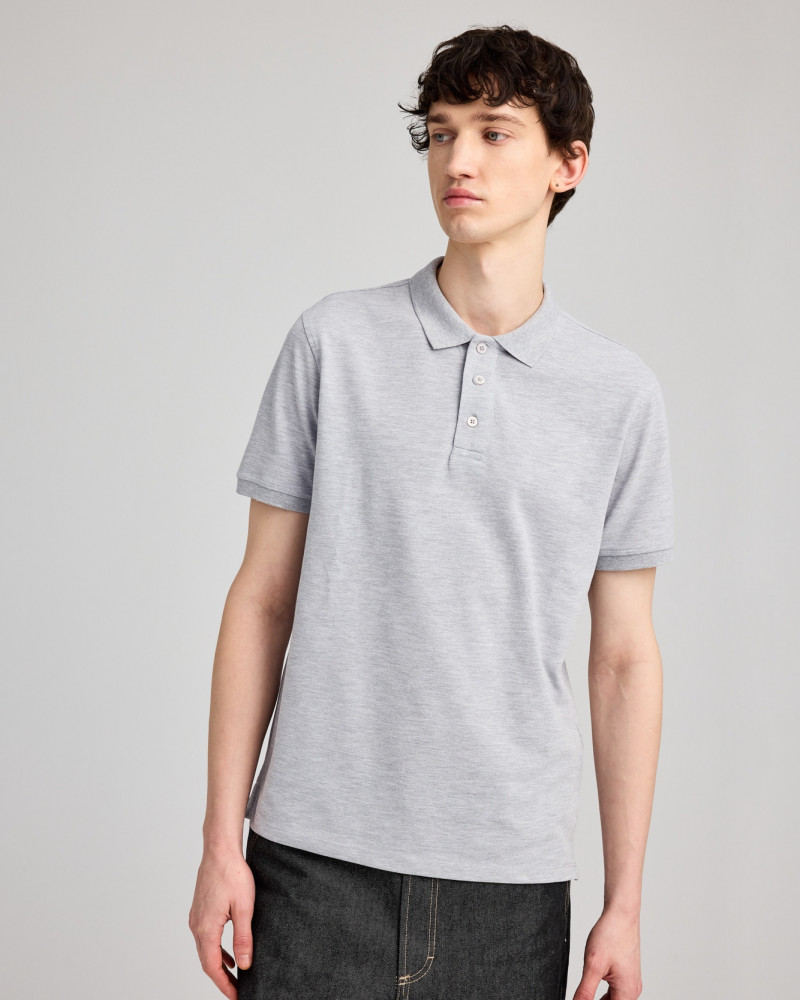 Unisex Bocha pique knit polo | Organic Reworks