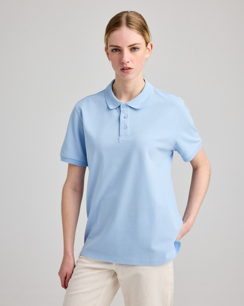 Unisex Bocha pique knit polo | Organic Reworks