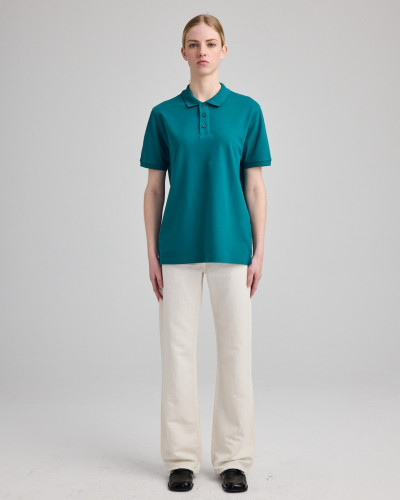 Polo piqué ligero Bocha unisex | Organic Reworks