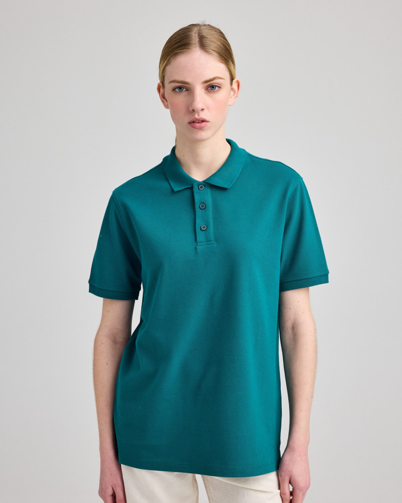 Polo piqué ligero Bocha unisex | Organic Reworks