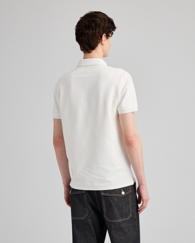 Unisex Chukker structured knit polo  | Organic Reworks