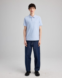 Unisex Chukker structured knit polo  | Organic Reworks